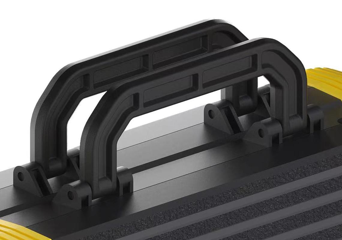 VALIGETTA CON 10 BORCHIE A LED ARANCIONI